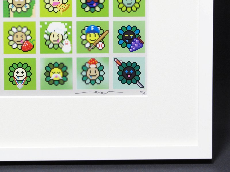 GINZA絵画館】村上 隆 「108つ煩悩MURAKAMI.FLOWERS」限定300 GINZA絵画館】村上 隆 「108つ煩悩MURAKAMI.FLOWERS」限定300