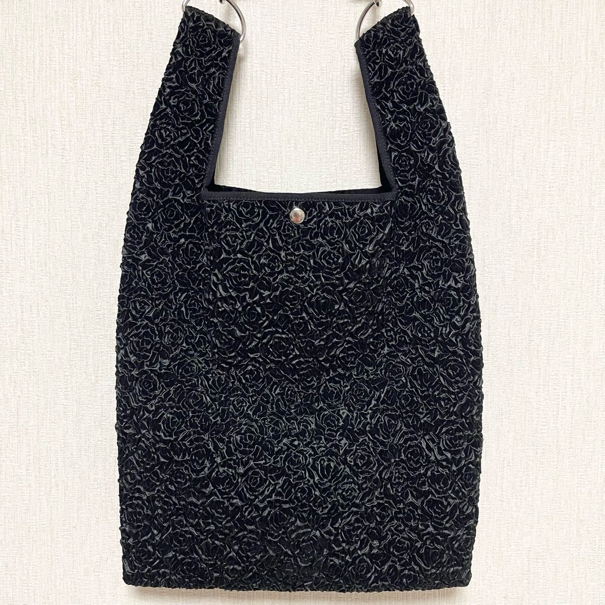 nori enomoto ノリエノモト jeudi soir black shirring トート nori enomoto ノリエノモト jeudi soir black shirring トート