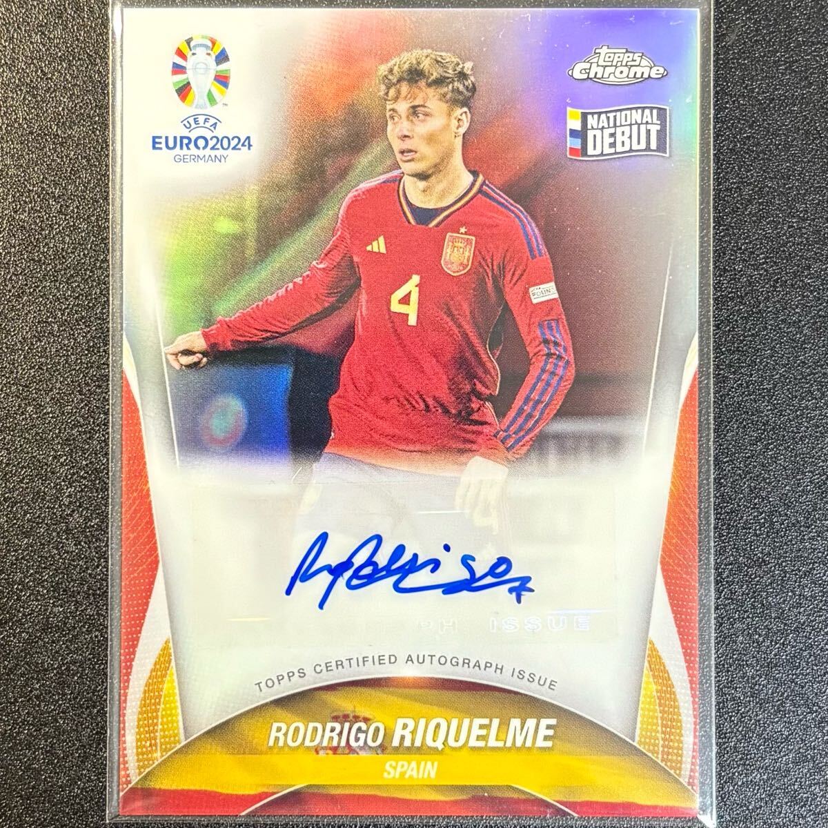 サイン枠内 ロドリゴ・リケルメ 2023-24 Topps Chrome UEFA Auto サイン枠内 ロドリゴ・リケルメ 2023-24 Topps Chrome UEFA Auto