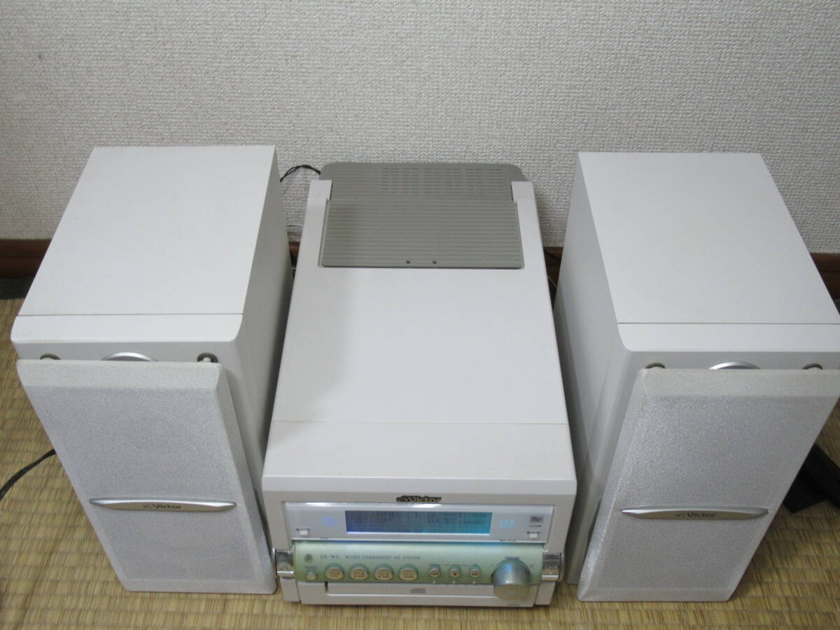 MD再生、録音動作確認済み】Victor / ビクター UX-W5 マイクロ MD再生、録音動作確認済み】Victor / ビクター UX-W5 マイクロ