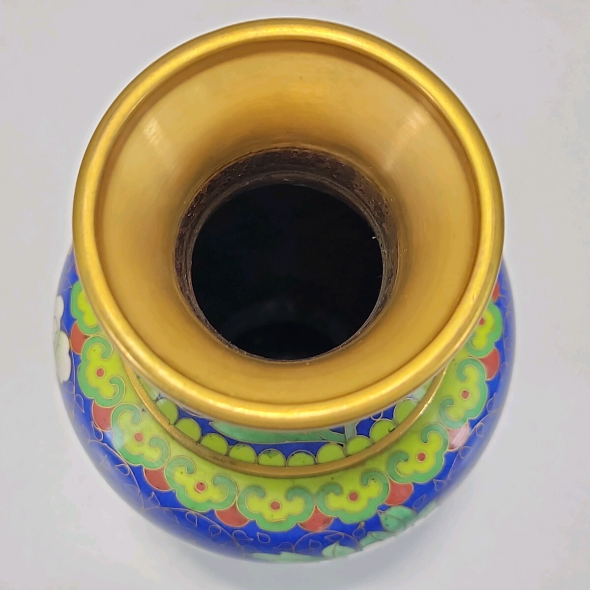 七宝焼 七宝花瓶 花入 時代 花器 中国古玩 時代品 時代物 骨董品 七宝焼 七宝花瓶 花入 時代 花器 中国古玩 時代品 時代物 骨董品