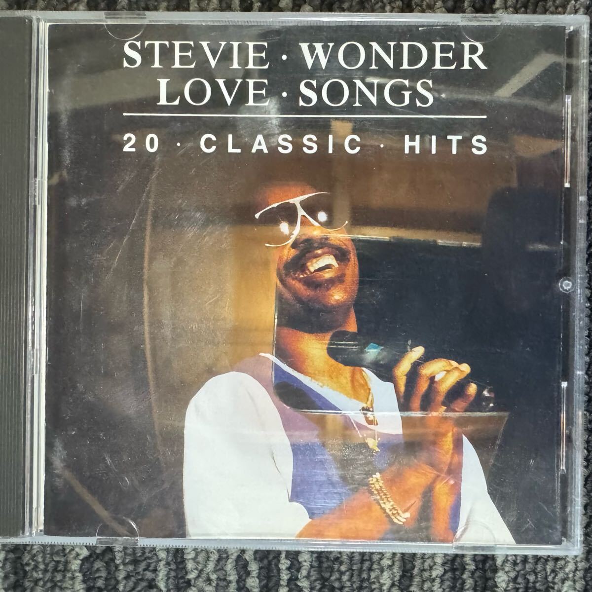 ケース歌詞カード付初期再生確認(rèn)済 STEVIE WONDER LOVE SONGS20 CLASSIC: HITS