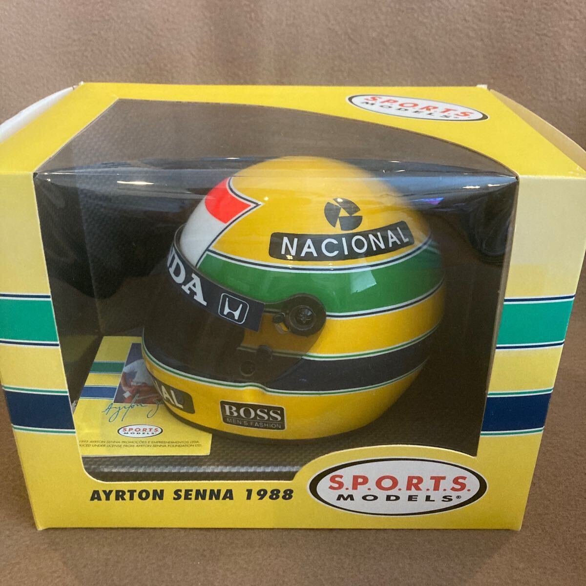 BELL アイルトン セナ 1988 1/2ミニヘルメット AYRTON SENNA BELL アイルトン セナ 1988 1/2ミニヘルメット AYRTON SENNA