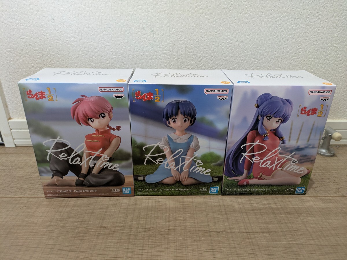 らんま1/2 Relax time フィギュア セット らんま 天童あかね らんま1/2 Relax time フィギュア セット らんま 天童あかね