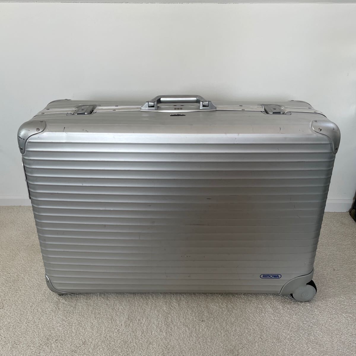 RIMOWA TOPAS 『JUMBO』 Vintage アルミ プルタブ2輪 104L Made RIMOWA TOPAS 『JUMBO』 Vintage アルミ プルタブ2輪 104L Made
