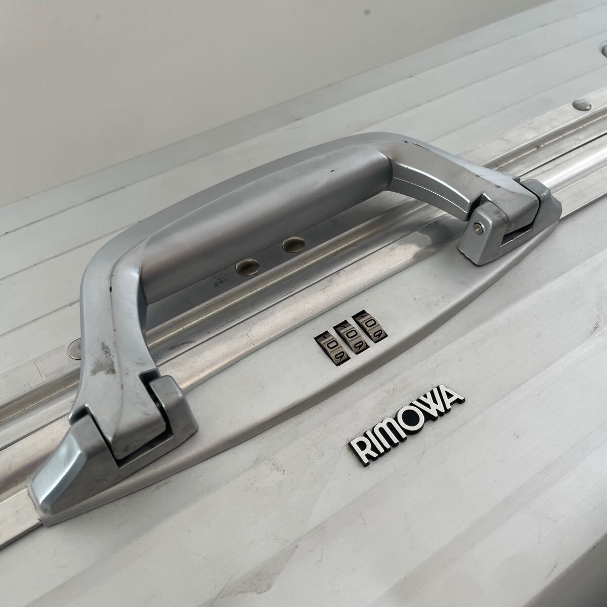 RIMOWA TOPAS 『JUMBO』 Vintage アルミ プルタブ2輪 104L Made RIMOWA TOPAS 『JUMBO』 Vintage アルミ プルタブ2輪 104L Made