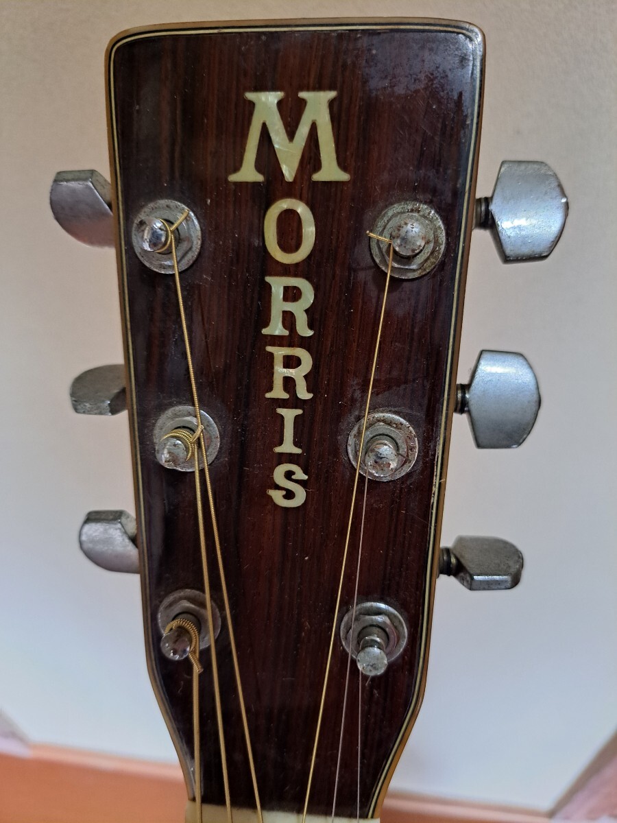 Morris W-40 モーリス ハードケース無し ピックアップが外れて Morris W-40 モーリス ハードケース無し ピックアップが外れて