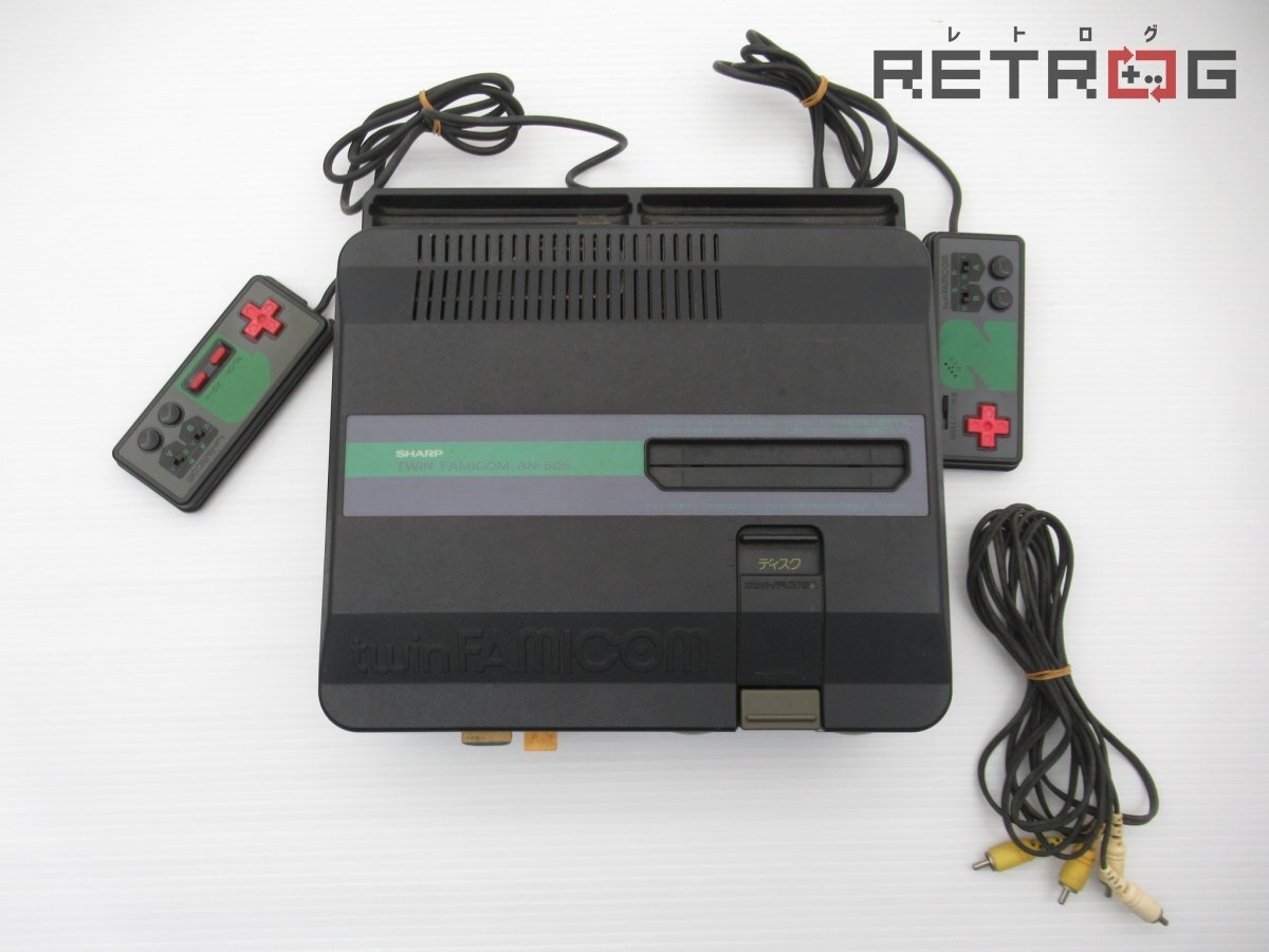 ツインファミコン本体(黒:後期型/AN-505-BK) ファミコン FC ツインファミコン本体(黒:後期型/AN-505-BK) ファミコン FC