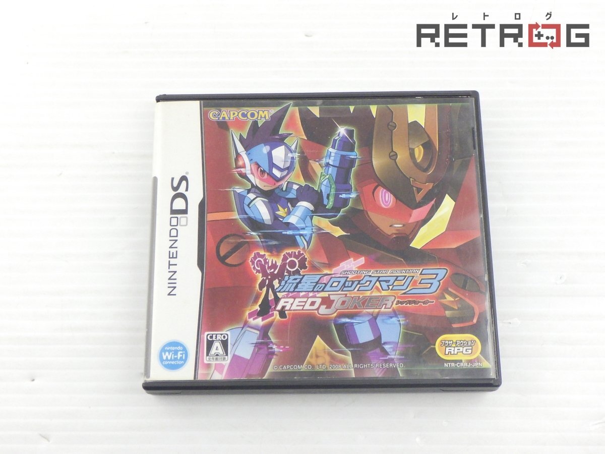箱付き】流星のロックマン3 レッドジョーカー ニンテンドーDS 箱付き】流星のロックマン3 レッドジョーカー ニンテンドーDS