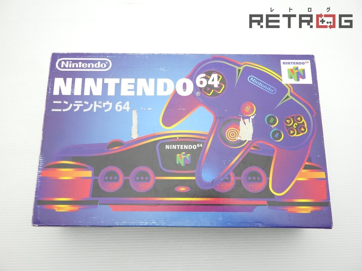 箱付き】【動作品】ニンテンドウ64本体(NUS-001) N64 箱付き】【動作品】ニンテンドウ64本体(NUS-001) N64