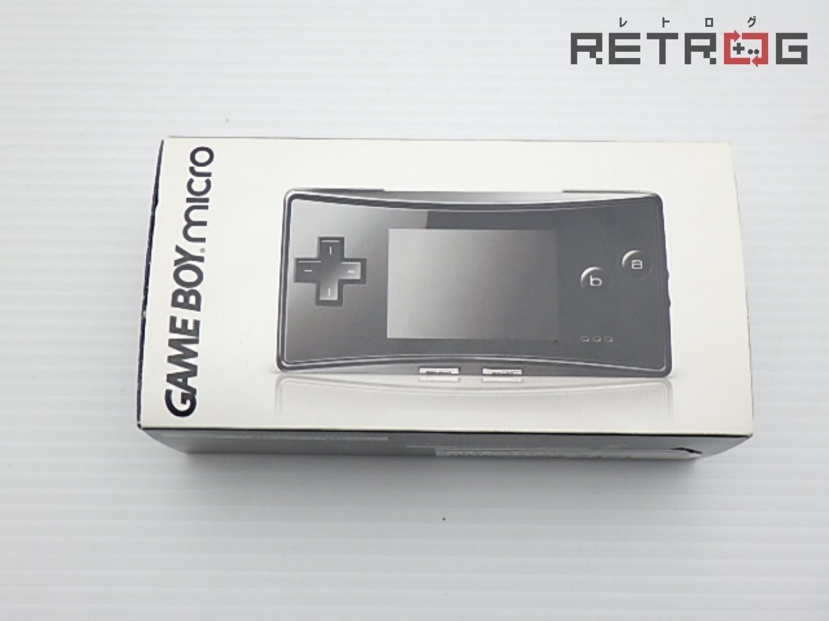箱付き】【動作品】ゲームボーイミクロ本体(OXY-001/ブラック 箱付き】【動作品】ゲームボーイミクロ本体(OXY-001/ブラック