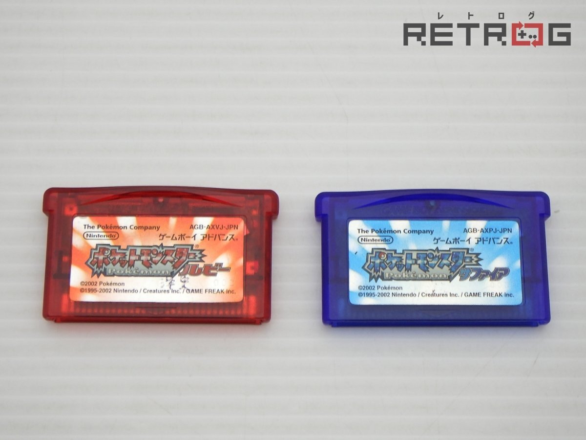 ポケットモンスター ソフトセット ゲームボーイアドバンス GBA ポケットモンスター ソフトセット ゲームボーイアドバンス GBA