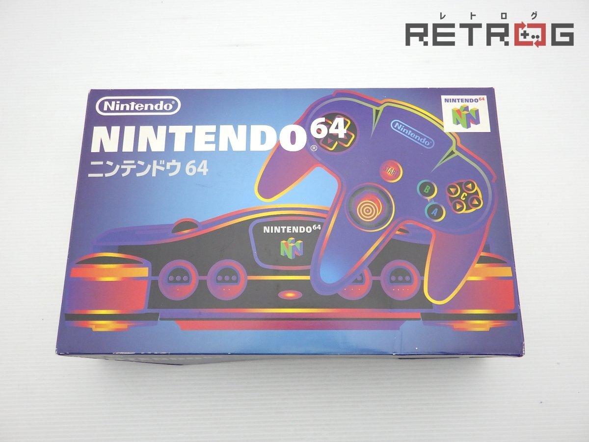 箱付き】【動作品】ニンテンドウ64本体(NUS-001) N64 箱付き】【動作品】ニンテンドウ64本体(NUS-001) N64