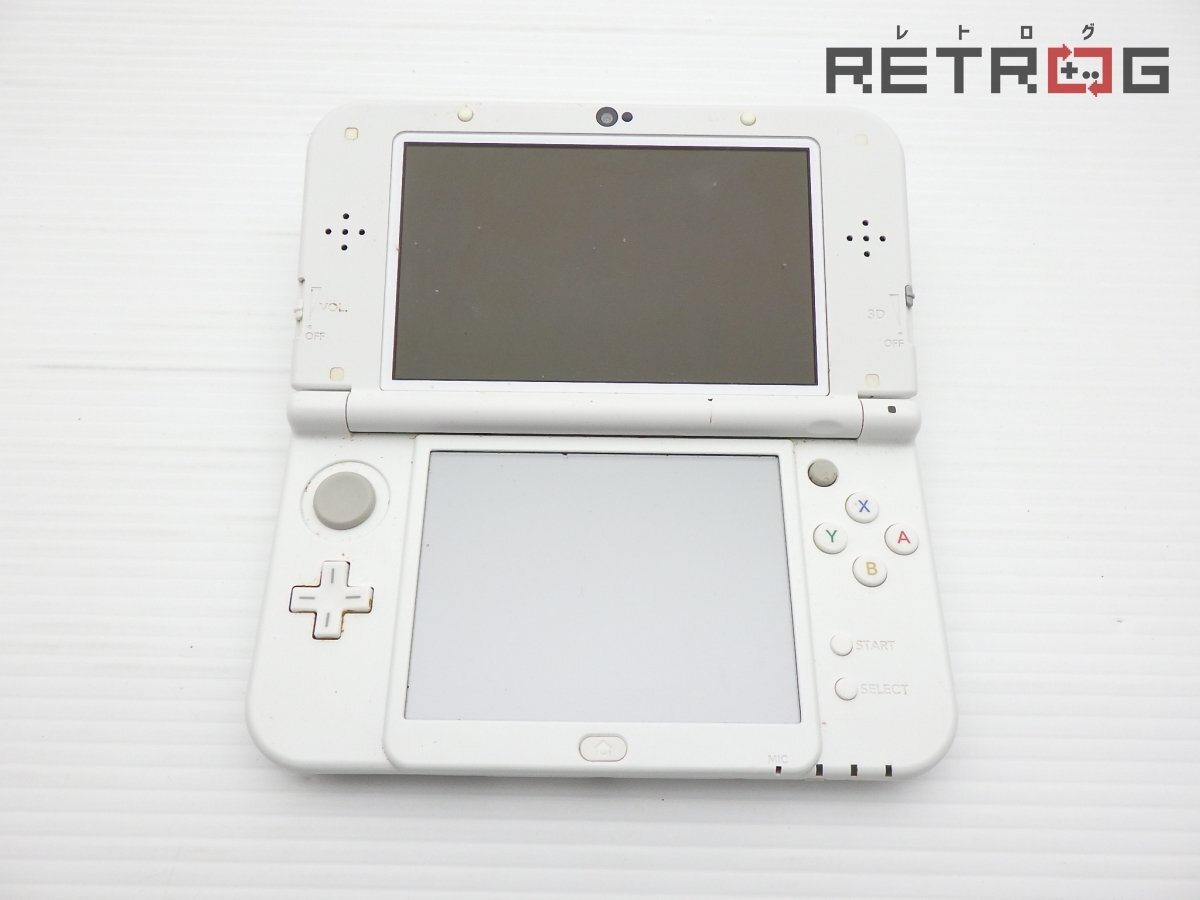ジャンク】Newニンテンドー3DS LL本体(RED-001/パールホワイト ジャンク】Newニンテンドー3DS LL本体(RED-001/パールホワイト
