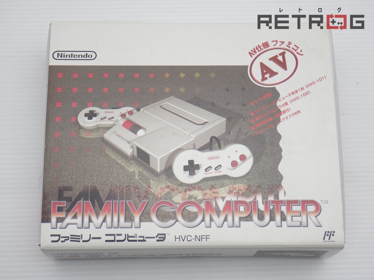 箱付き】【動作品】ニューファミコン本体(HVC-101) ファミコン 箱付き】【動作品】ニューファミコン本体(HVC-101) ファミコン
