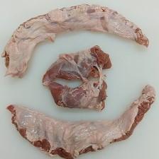屠場直送!! 本場北海道から!! 豚サガリ 500g さがり ハラミ 富良野 国産豚サガリ ブタさがり 豚はらみ 【国産ぶたハラミ】【国産ポーク】_画像2