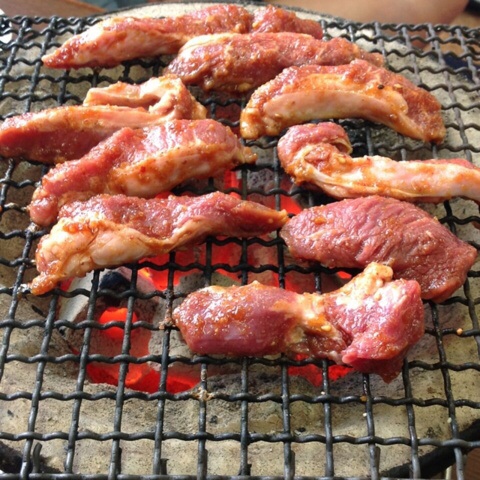 屠場直送!! 本場北海道から!! 豚サガリ 500g さがり ハラミ 富良野 国産豚サガリ ブタさがり 豚はらみ 【国産ぶたハラミ】【国産ポーク】_画像4