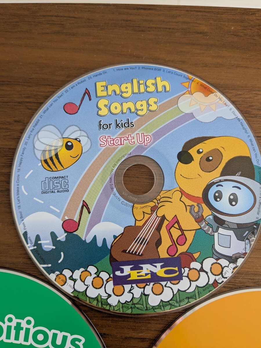 英語教材CD 3枚セット セイハ English Songs Be Ambitious
