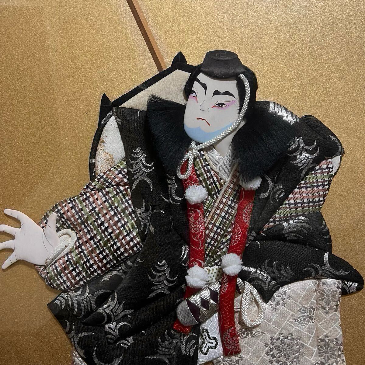 一点物】押し絵 歌舞伎 お衣装絵 御細工物 押絵 壁掛け 額面