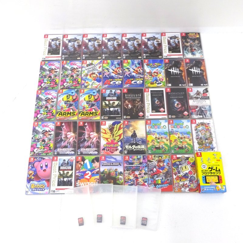 ☆ジャンク☆【18歳未満購入不可】Nintendo Switch ソフト 44本 ☆ジャンク☆【18歳未満購入不可】Nintendo Switch ソフト 44本