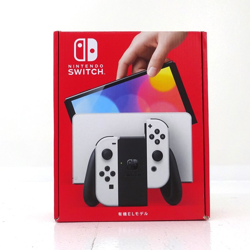 ☆中古☆Nintendo Switch 本体 Joy-Con(L)/(R)ホワイト 有機EL