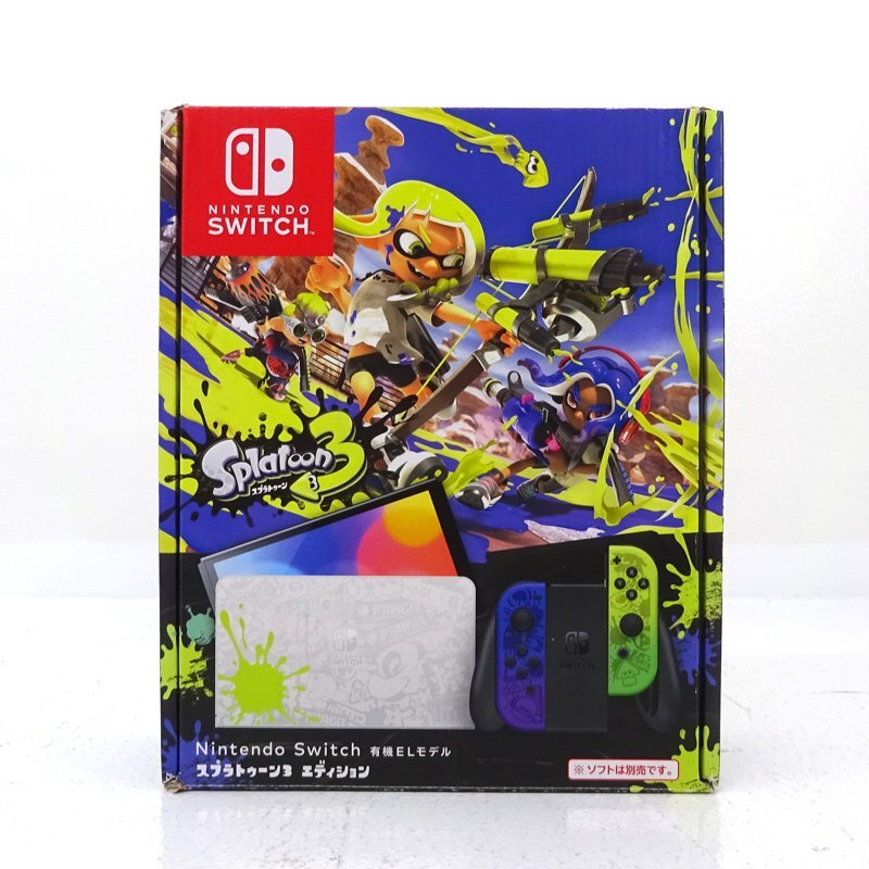 ☆中古☆Nintendo Switch 本体 スプラトゥーン3エディション ☆中古☆Nintendo Switch 本体 スプラトゥーン3エディション