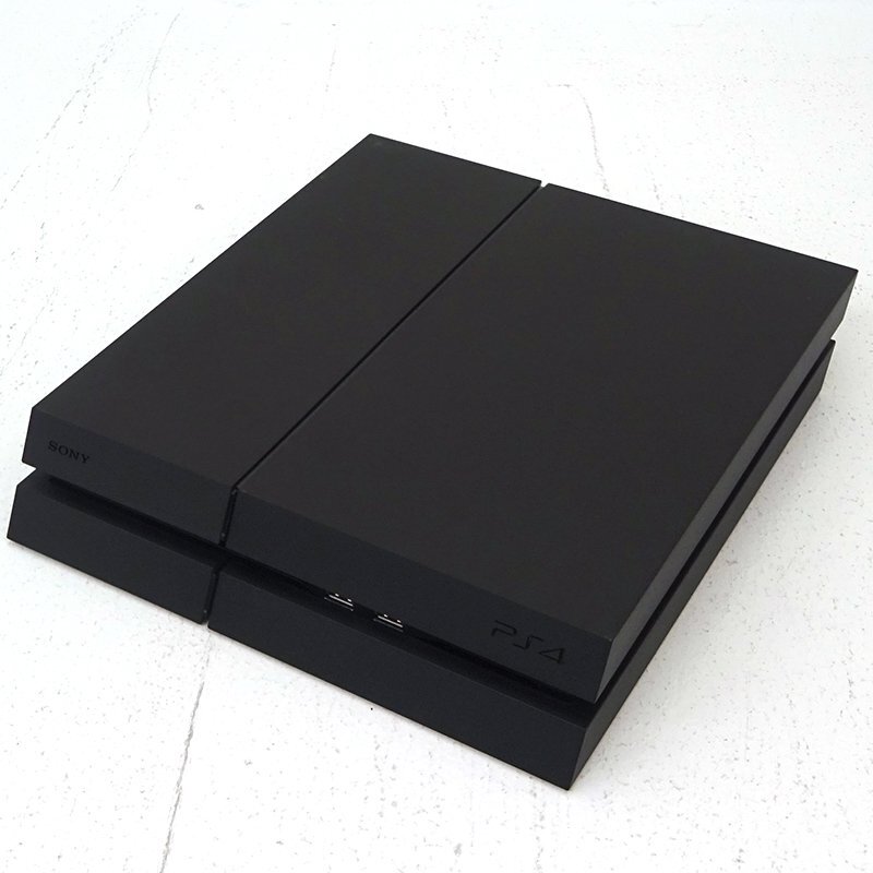 ☆中古☆PlayStation4 本体+ケーブル類のみ ジェット・ブラック ☆中古☆PlayStation4 本体+ケーブル類のみ ジェット・ブラック