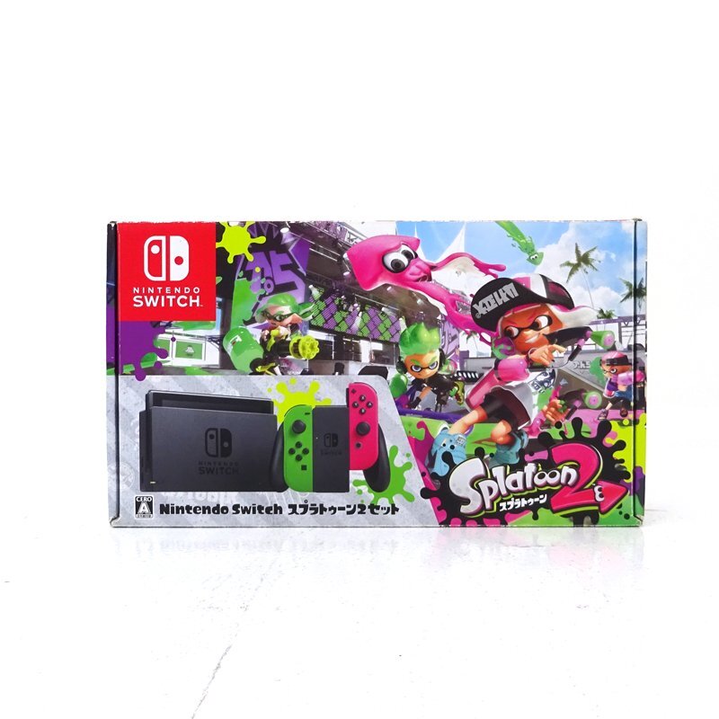 ☆中古☆【ソフト欠品】Nintendo Switch 本体 スプラトゥーン2 ☆中古☆【ソフト欠品】Nintendo Switch 本体 スプラトゥーン2