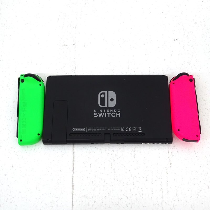 ☆中古☆【ソフト欠品】Nintendo Switch 本体 スプラトゥーン2 ☆中古☆【ソフト欠品】Nintendo Switch 本体 スプラトゥーン2