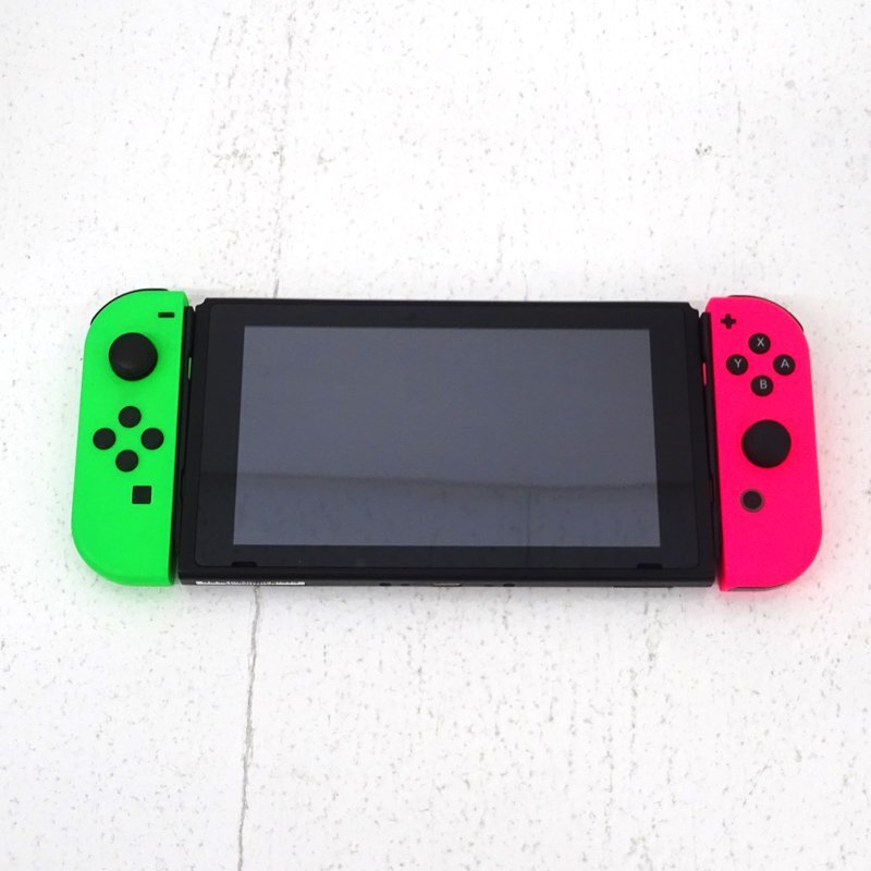 ☆中古☆【ソフト欠品】Nintendo Switch 本体 スプラトゥーン2 ☆中古☆【ソフト欠品】Nintendo Switch 本体 スプラトゥーン2