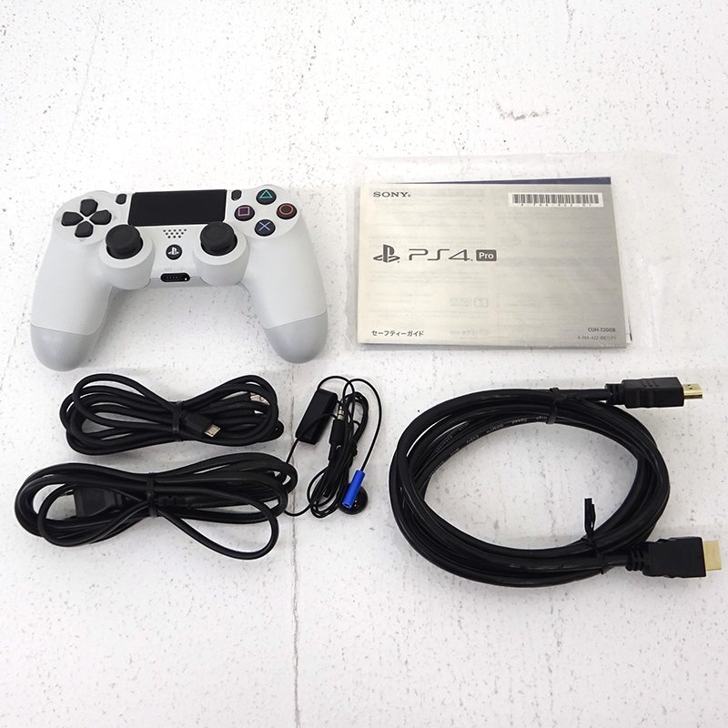 ☆中古☆PlayStation4 Pro 本体 グレイシャー・ホワイト 1TB CUH ☆中古☆PlayStation4 Pro 本体 グレイシャー・ホワイト 1TB CUH