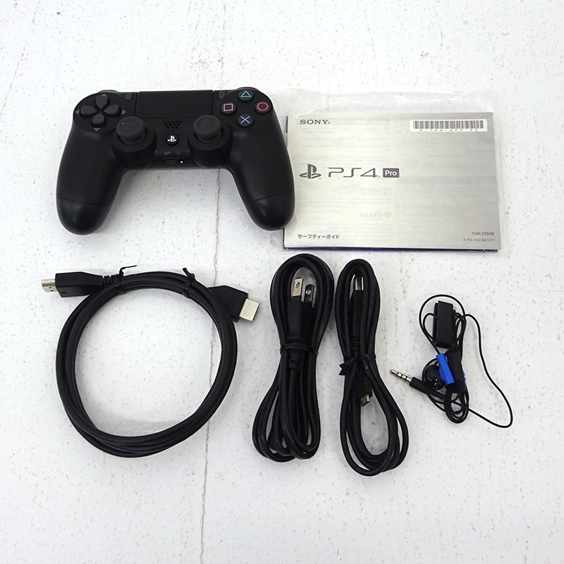 ☆中古☆PlayStation4 Pro 本体 グレイシャー・ホワイト 1TB CUH