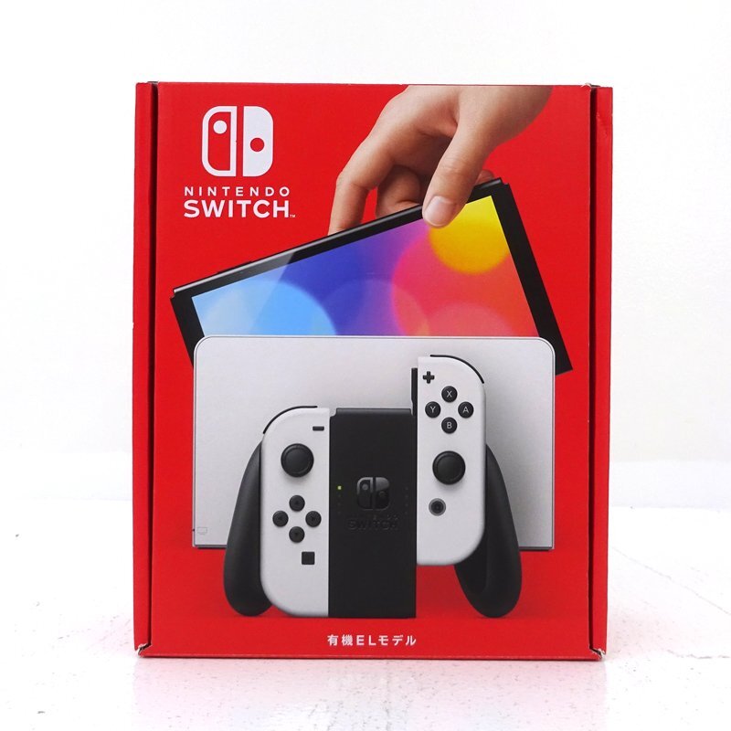 ☆中古☆Nintendo Switch 本体 Joy-Con(L)/(R)ホワイト 有機EL
