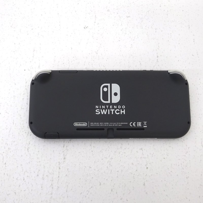 ☆中古☆Nintendo Switch Lite 本体 グレー HDH-S-GAZAA