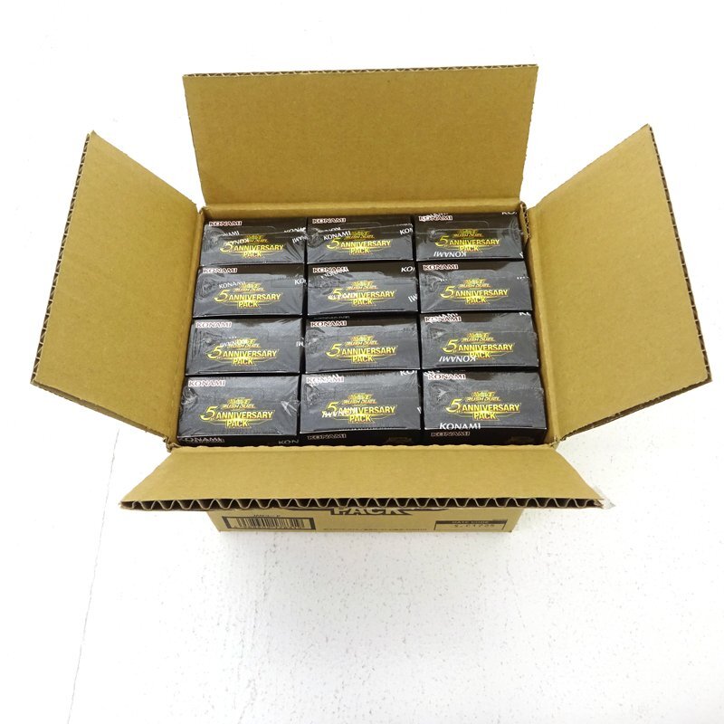 ☆未開封☆遊戯王ラッシュデュエル 5th ANNIVERSARY PACK BOX 計 ☆未開封☆遊戯王ラッシュデュエル 5th ANNIVERSARY PACK BOX 計