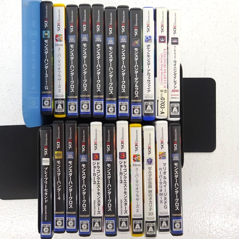☆ジャンク☆DSソフト 60本 3DSソフト 62本 計122本 まとめ売り