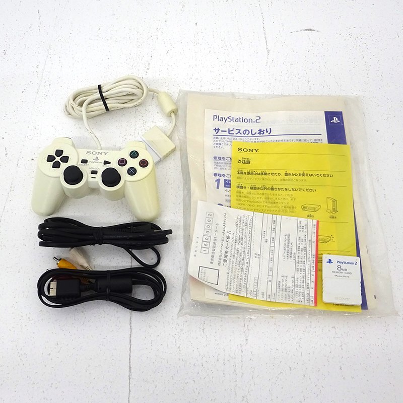☆中古☆【ソフト欠品】PlayStation2 本体 セラミックホワイト ☆中古☆【ソフト欠品】PlayStation2 本体 セラミックホワイト