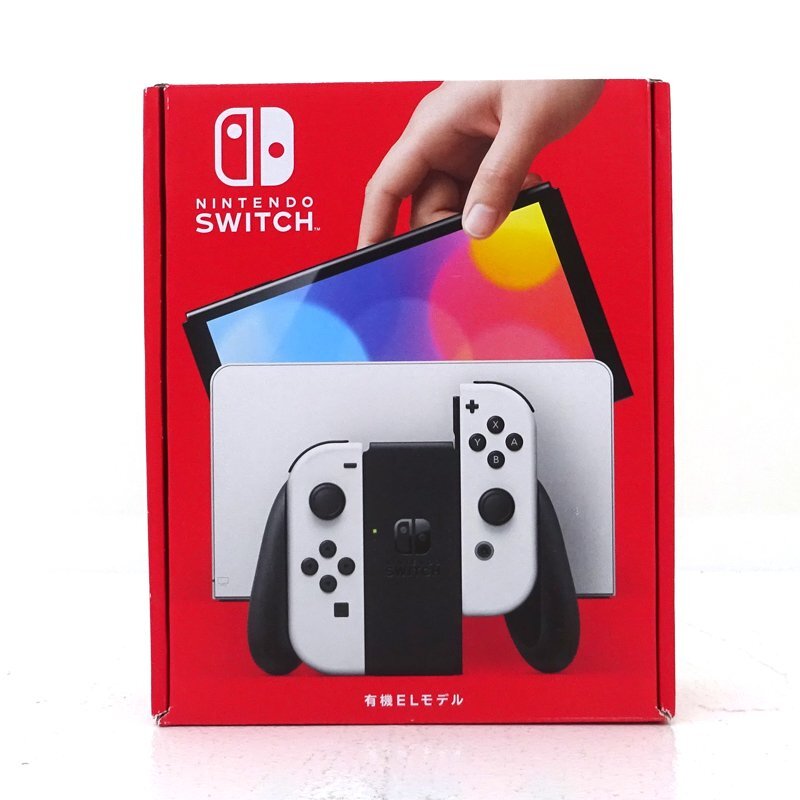 ☆中古☆Nintendo Switch 本体 Joy-Con(L)/(R)ホワイト 有機EL ☆中古☆Nintendo Switch 本体 Joy-Con(L)/(R)ホワイト 有機EL