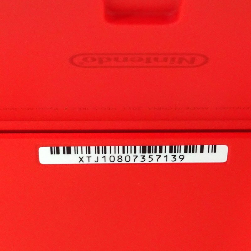 ☆中古☆Nintendo Switch 本体 Joy-Con(L)/(R)マリオレッド 有機 ☆中古☆Nintendo Switch 本体 Joy-Con(L)/(R)マリオレッド 有機