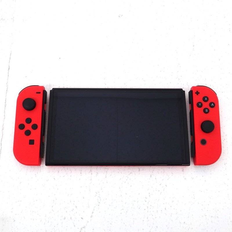 ☆中古☆Nintendo Switch 本体 Joy-Con(L)/(R)マリオレッド 有機 ☆中古☆Nintendo Switch 本体 Joy-Con(L)/(R)マリオレッド 有機
