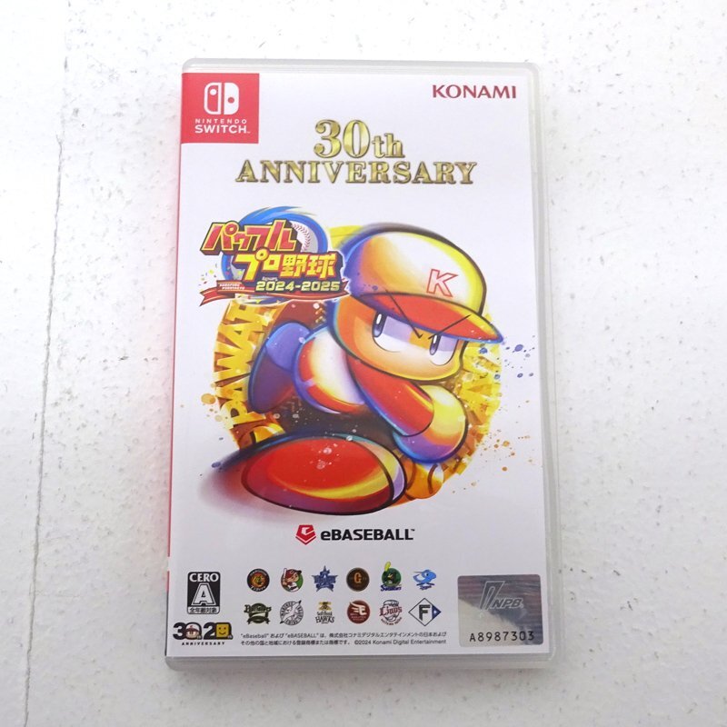 ☆中古☆Nintendo Switchソフト パワフルプロ野球2024-2025 ☆中古☆Nintendo Switchソフト パワフルプロ野球2024-2025