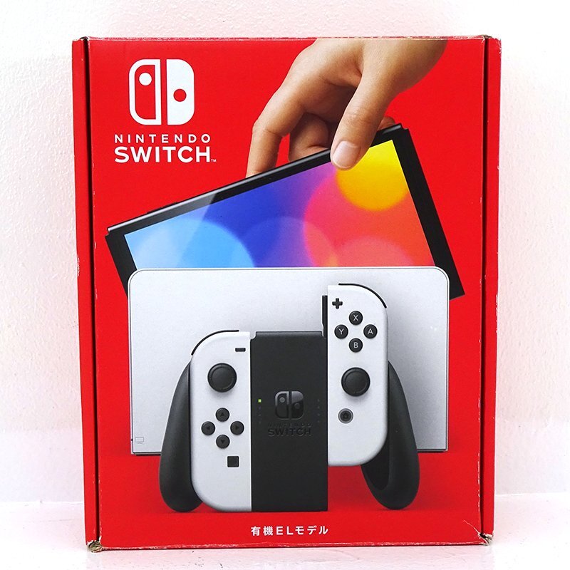 ☆中古☆Nintendo Switch 本体 Joy-Con(L)/(R)ホワイト 有機EL ☆中古☆Nintendo Switch 本体 Joy-Con(L)/(R)ホワイト 有機EL