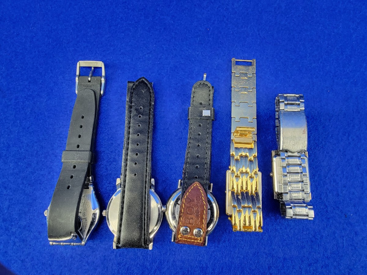 44 ジャンク品 部品取り Swatch Disney ミッキーマウス BOY