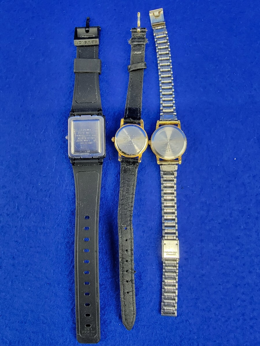 160 ジャンク品 部品取り CASIO LUCIANO FORNERIS ALBA SEIKO