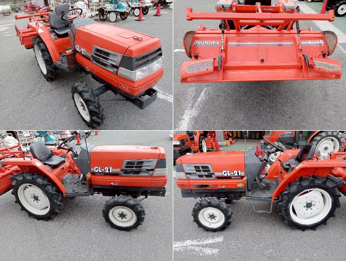 [ три слоя префектура тутовик название город ] Kubota трактор GL-21 679 час 21 лошадиные силы [ контрольный номер :5042602]