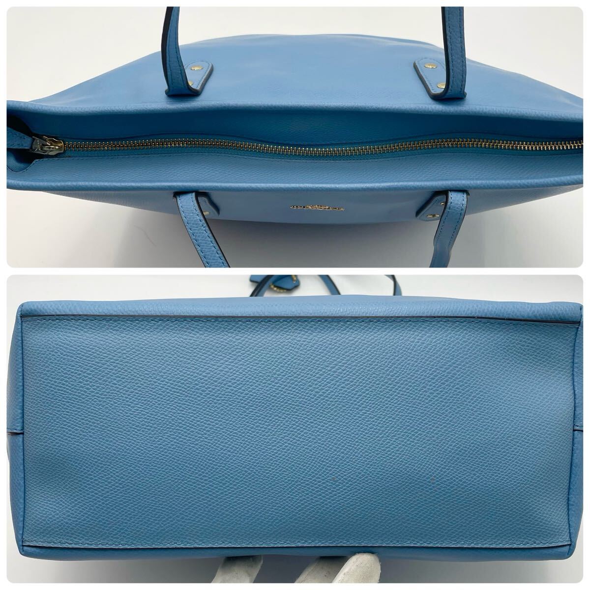 希少色/極美品】コーチ COACH トートバッグ 大容量 肩掛け A4 希少色/極美品】コーチ COACH トートバッグ 大容量 肩掛け A4