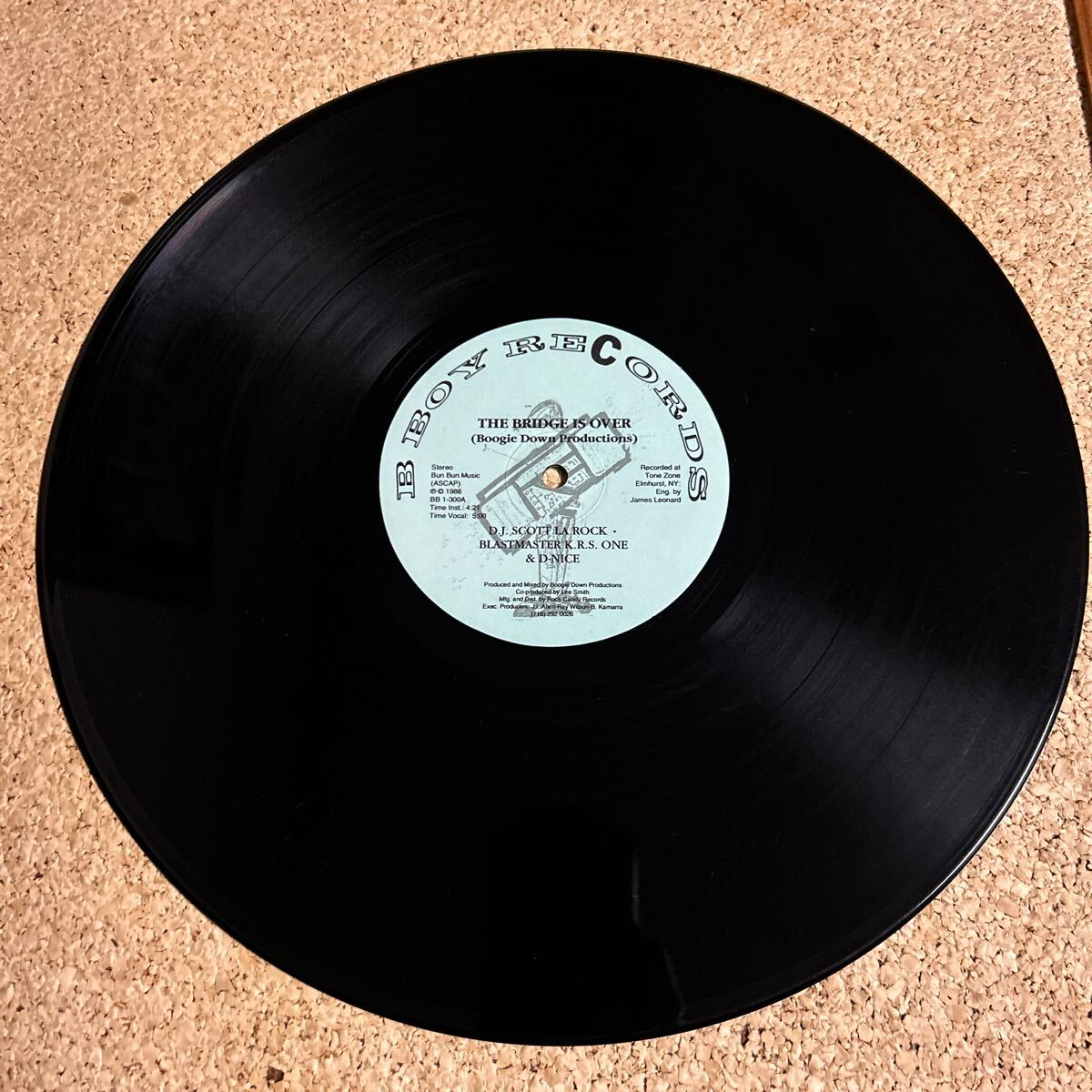 Boogie Down Productions / The Bridge Is Over / DJ Scott La Rock Blastmaster K.R.S. ONE & D-Nice / LP レコード_画像5