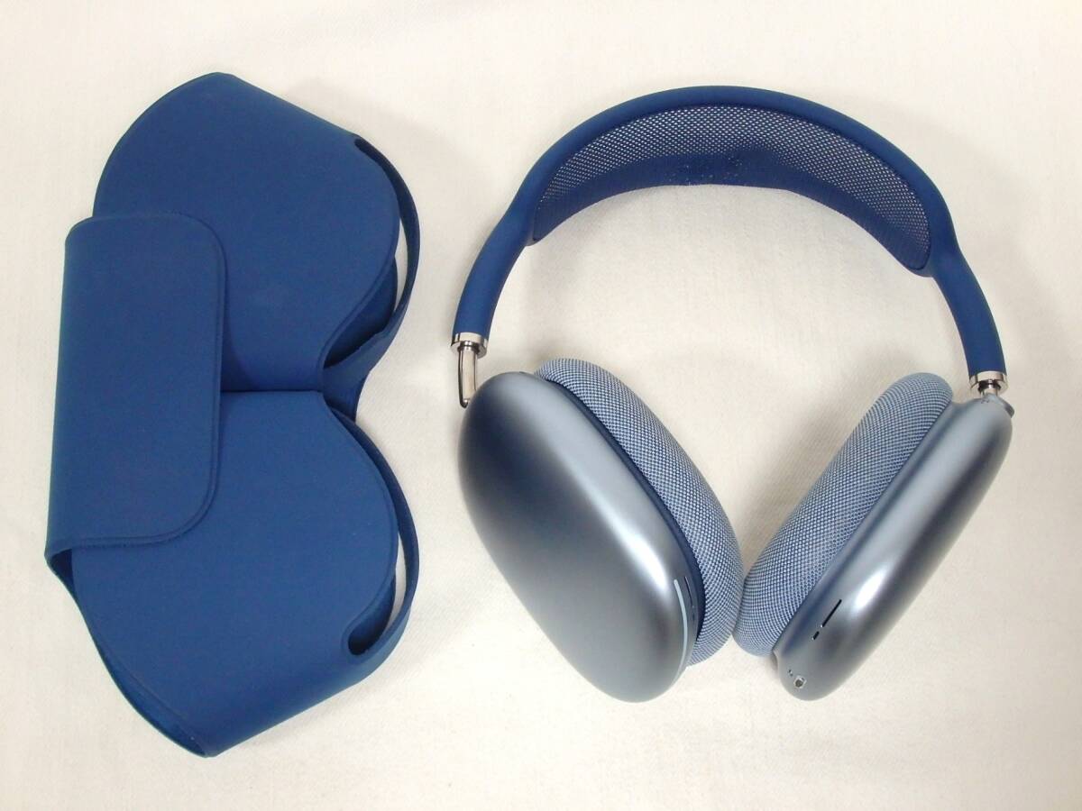 ☆中古☆Apple AirPods Max MGYL3J/A Sky Blue A2096箱付き ☆中古☆Apple AirPods Max MGYL3J/A Sky Blue A2096箱付き