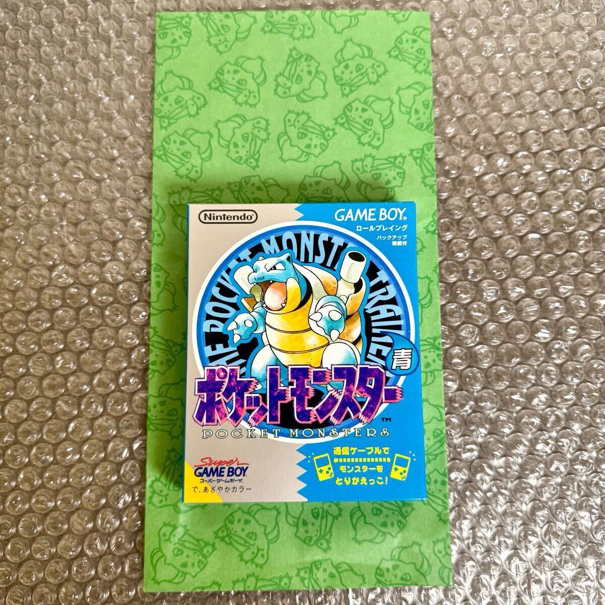 ポケットモンスター青 ゲームボーイ GB Nintendo 任天堂 ポケットモンスター青 ゲームボーイ GB Nintendo 任天堂