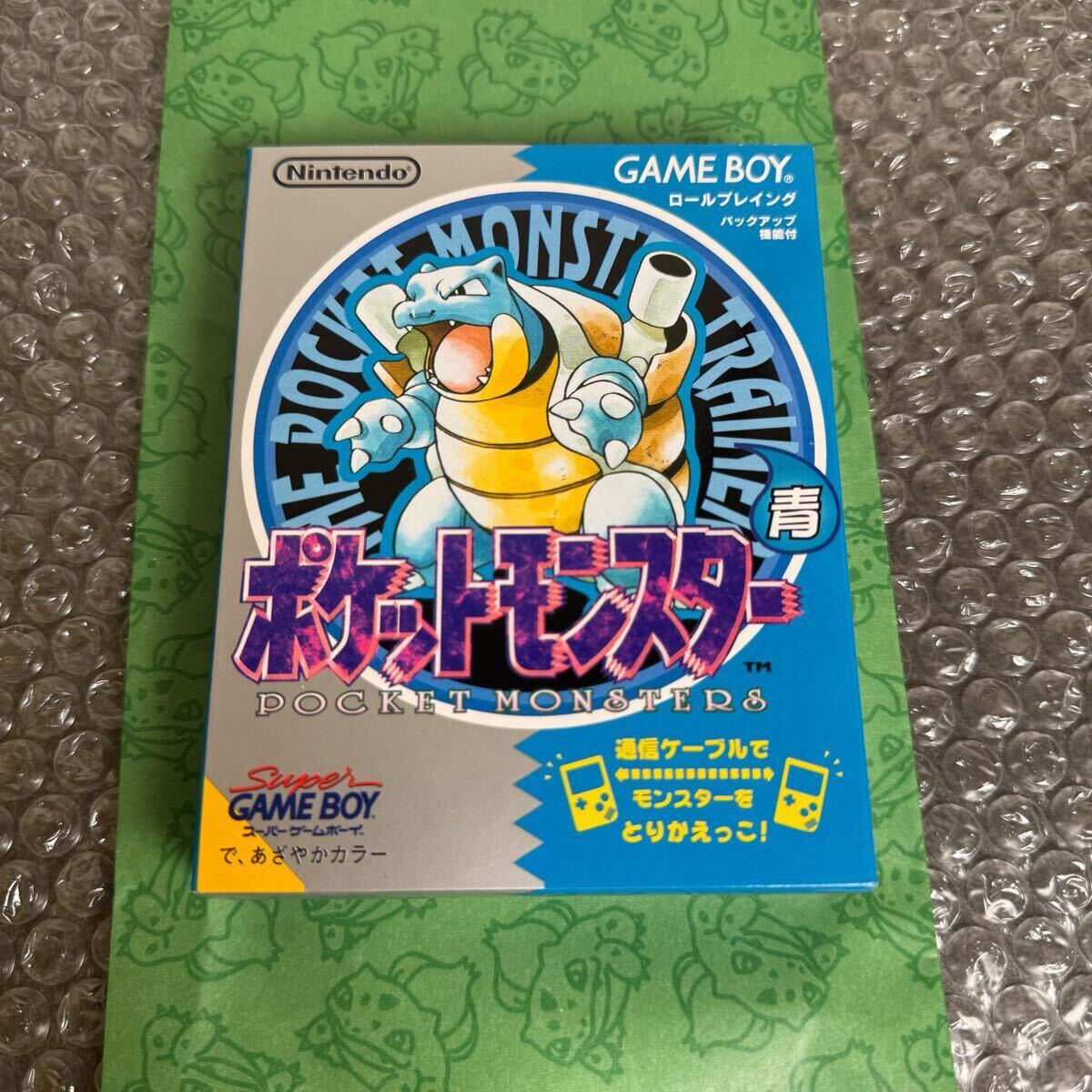 ポケットモンスター青 ゲームボーイ GB Nintendo 任天堂 ポケットモンスター青 ゲームボーイ GB Nintendo 任天堂
